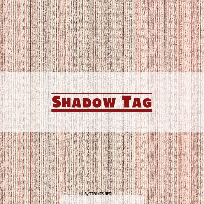 Shadow Tag example